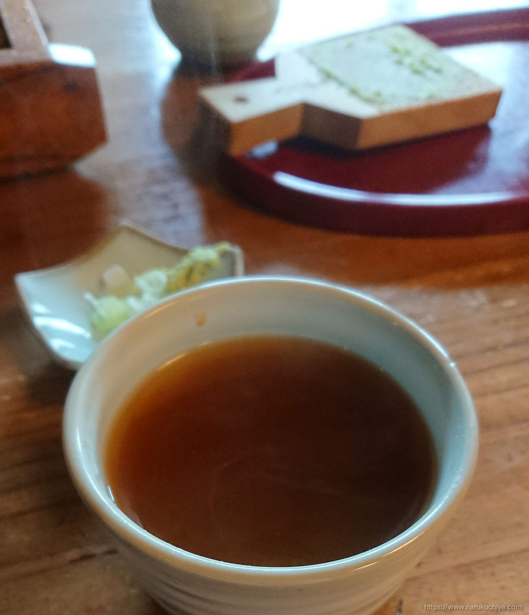 蕎麦　丹三郎　蕎麦湯