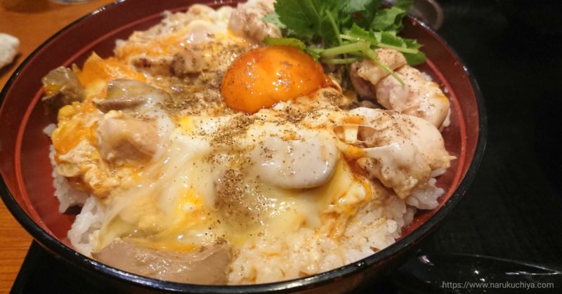 バードマン　もつ入り親子丼